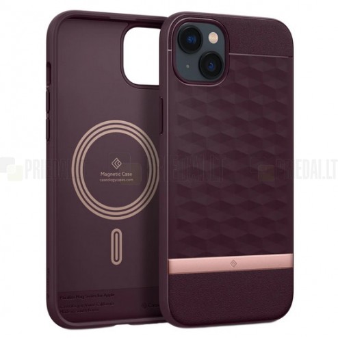 Apple iPhone 14 Plus „Caseology“ Parallax Mag bordo silikons apvalks