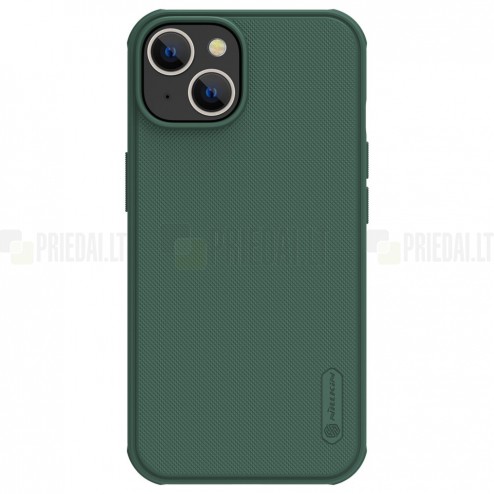 Apple iPhone 14 Plus „Nillkin“ Frosted Shield Pro zaļš vāciņš, apvalks