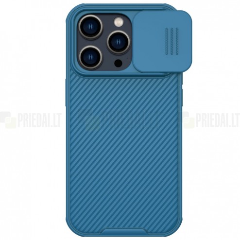 Apple iPhone 14 Pro „Nillkin“ CamShield Pro zils apvalks