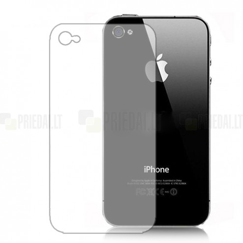 Apple iPhone 4, 4S dzidra aizmugurējas daļas aizsargplēve