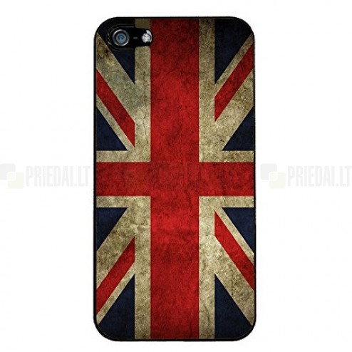 Apple iPhone 4 ir 4S krāsains plastmasas apvalks - „England“