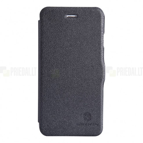 Apple iPhone 6 Plus (6s Plus) „Nillkin“ Fresh atvēramais melns futrālis