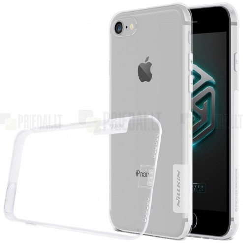 Apple iPhone 7 (iPhone 8) Nillkin Nature dzidrs (caurspīdīgs) silikona planākais apvalks