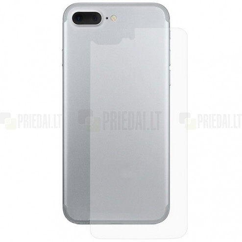 Apple iPhone 7 Plus (iPhone 8 Plus) aizsargplēves aizmugurējai daļai - dzidras