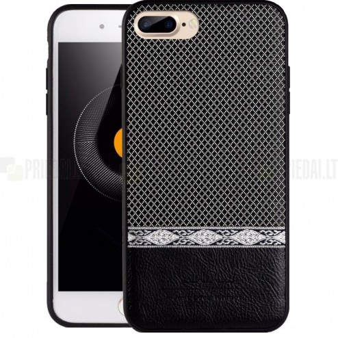 Apple iPhone 7 Plus (iPhone 8 Plus) „JLW“ WuW melns rakstains apvalks