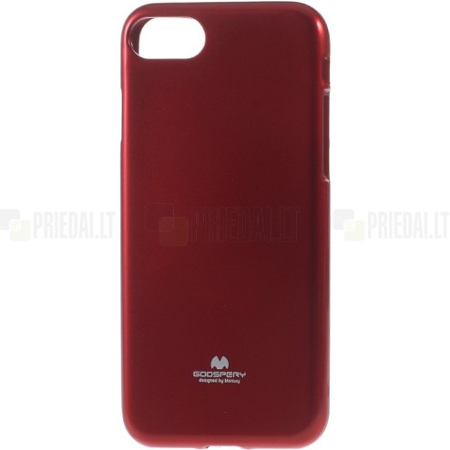 Apple iPhone 7 (iPhone 8) Mercury sarkans cieta silikona (TPU) apvalks