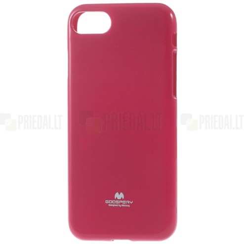 Apple iPhone 7 (iPhone 8) Mercury tumši rozs cieta silikona (TPU) apvalks