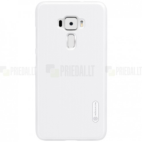 Asus Zenfone 3 5.2 (ZE520KL) Nillkin Frosted Shield balts plastmasas apvalks + ekrāna aizsargplēve