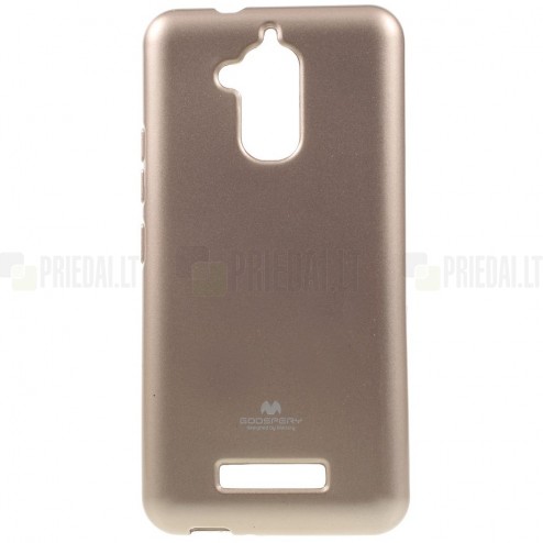 Asus Zenfone 3 Max (ZC520TL) Mercury zelta cieta silikona (TPU) futrālis