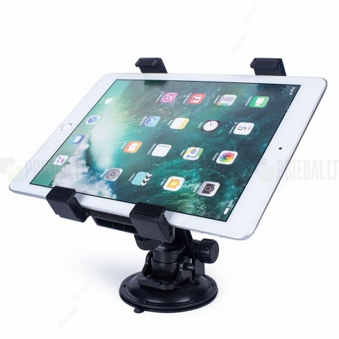 „Baseus“ Easy Control Clamp Set automašīnas melns telefona turētājs (restēm / uz paneļa)