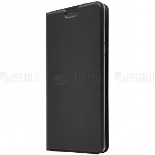 Sony Xperia 5 III „Dux Ducis“ Skin sērijas melns ādas atvērams maciņš