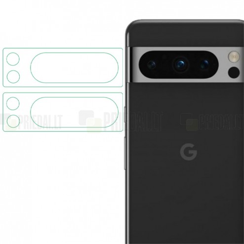 Google Pixel 8 Pro dzidrs „Imak“ aizsargstikli priekš aizmugurējās kameras 0.33 mm (Tempered Glass)