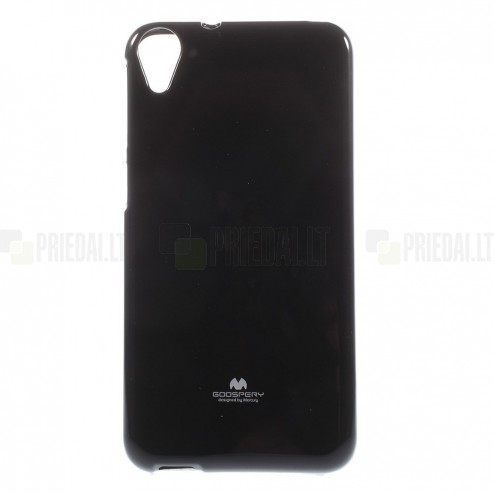 HTC Desire 820 Mercury melns cieta silikona (TPU) apvalks