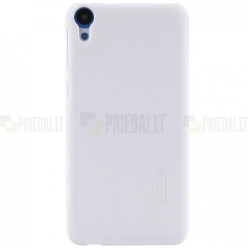 HTC Desire 820 Nillkin Frosted Shield balts plastmasas apvalks + ekrāna aizsargplēve