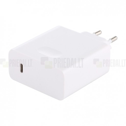 Origināls „Huawei“ Fast Charge 65W (HW-200325EP0) balts tīkla lādētājs