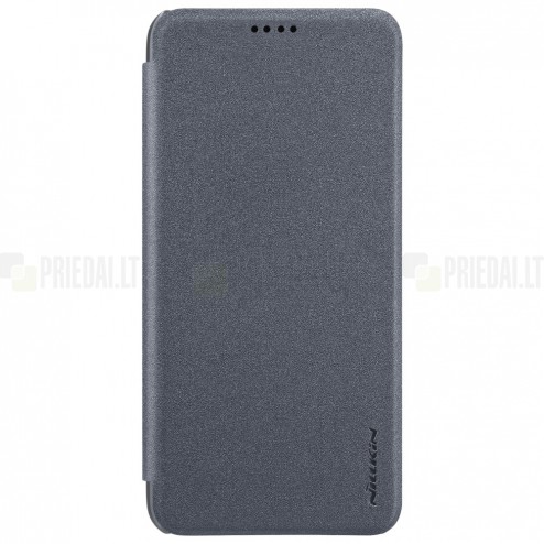 Huawei Honor 10 „Nillkin“ Sparkle atvēramais pelēks maciņš