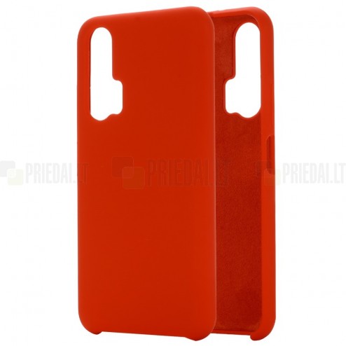 Huawei Honor 20 Pro Shell cieta silikona (TPU) sarkans apvalks