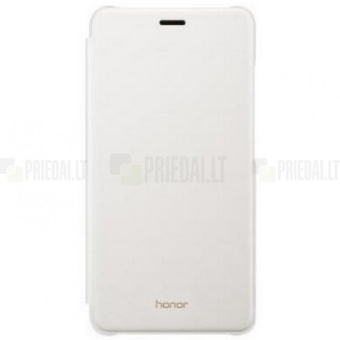 Oficiāls Huawei Honor 5c (Honor 7 Lite) Flip Cover balts atvērams maciņš