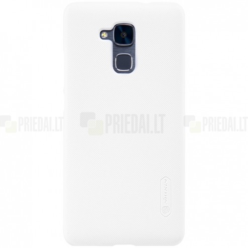 Huawei Honor 5c (Honor 7 Lite) Nillkin Frosted Shield balts plastmasas apvalks + ekrāna aizsargplēve