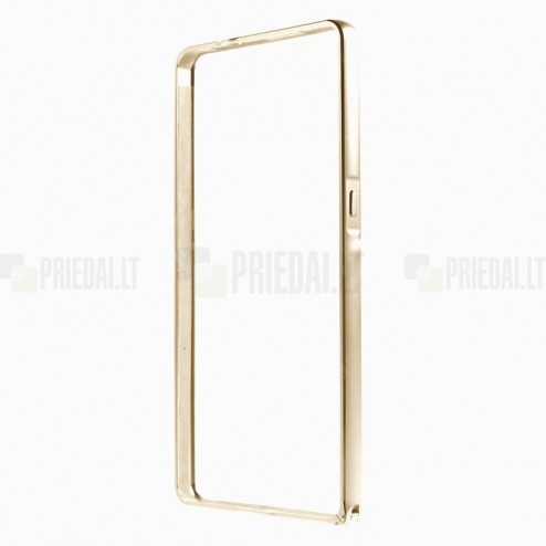 Huawei Honor 7 klasiskais zelta cieta silikona rāmis (sānu apmale, bamperis)