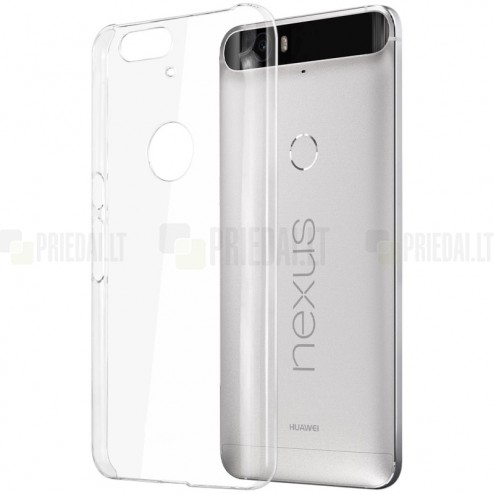 Huawei Nexus 6P plastmasas dzidrs (caurspīdīgs) apvalks