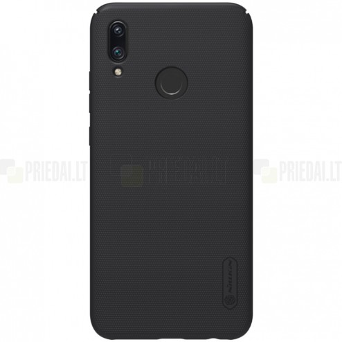 Nillkin Frosted Shield Huawei P smart 2019 (Honor 10 Lite) melns plastmasas futrālis
