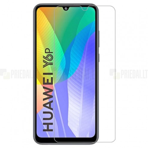Huawei Y6p dzidrs ekrāna aizsargstikls (Tempered Glass)