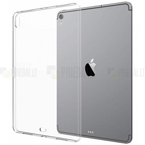 Apple iPad Pro 11 (2018, 1-ās paaudzes) cieta silikona (TPU) dzidrs apvalks
