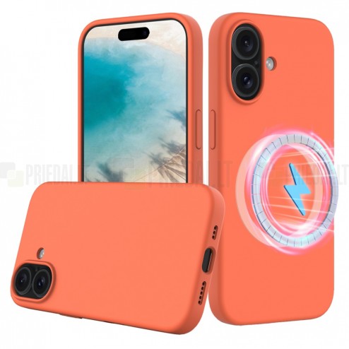 Apple iPhone 12 un Apple iPhone 12 Pro „Shell“ MagSafe cieta silikona (TPU) melns apvalks
