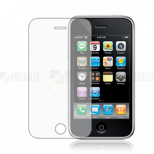 iPhone 3G, 3GS ekrāna aizsargplēve - matēta