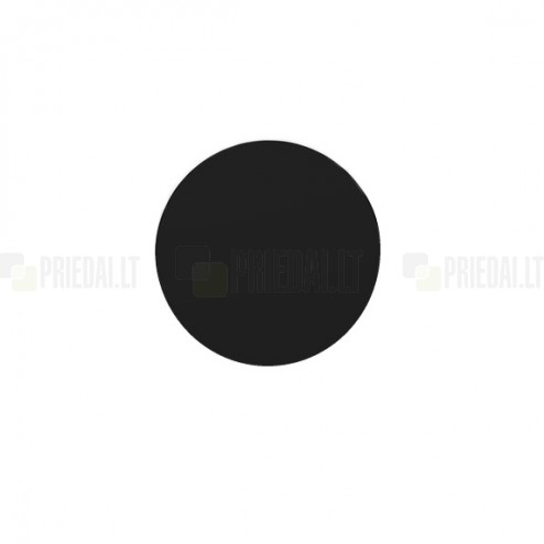 Metalinė plokštelė - lipdukas (magnetiniam automobilio laikikliui) - juodas