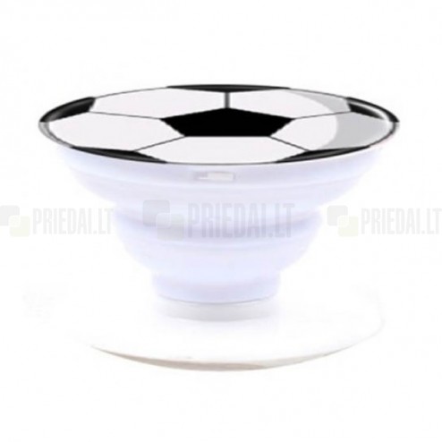 PopSocket Football telefona turētājs - balts