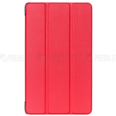 Lenovo Lenovo Tab4 8 Plus (TB-8704F/N) atvēramais sarkans maciņš 