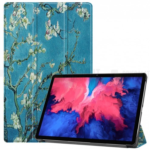 Lenovo Tab P11 11" (J606F) „Sakura“ atvēramais krāsains, maciņš