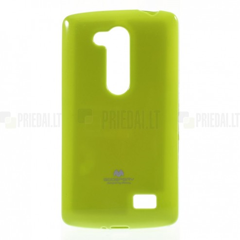 LG L Fino (D290, D295) Mercury zaļš cieta silikona (TPU) apvalks