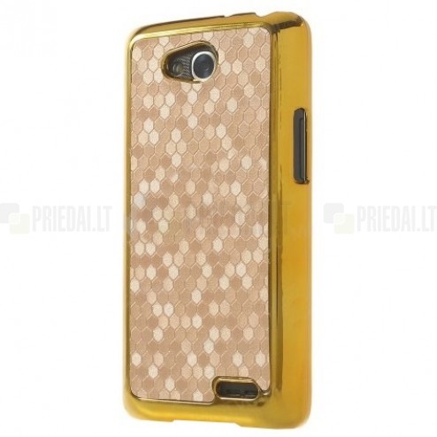 LG L90 (D405) zelta elegants porains futrālis
