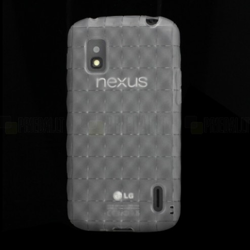 Matēta, silikona Nexus 4 E960 apvalks