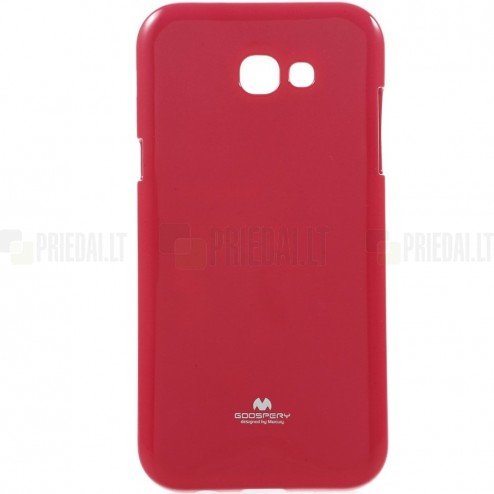 Samsung Galaxy A5 2017 (A520) Mercury tumši rozs cieta silikona (TPU) apvalks