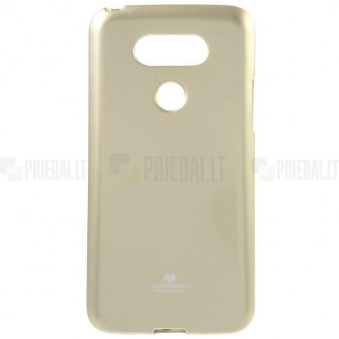 LG G5 (H850) Mercury zelta cieta silikona (TPU) apvalks