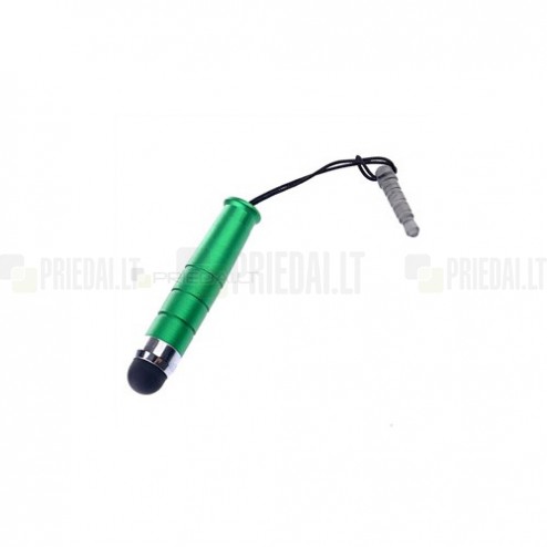 Zaļš metāla mini tausts (ang. mini Stylus Pen)
