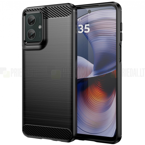 OnePlus Nord CE 3 Lite 5G cieta silikona (TPU) melns apvalks