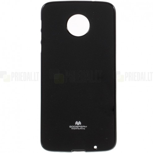 Motorola Moto Z (Moto Z Droid) Mercury melns cieta silikona (TPU) apvalks