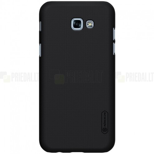 Samsung Galaxy A5 2017 (A520) Nillkin Frosted Shield melns plastmasas apvalks