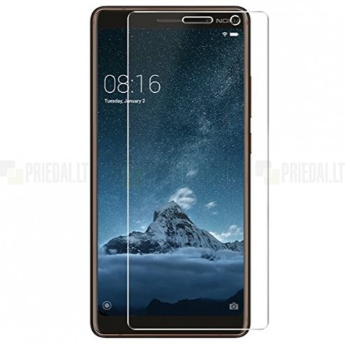 Nokia 7 Plus dzidrs ekrāna aizsargstikls (Tempered Glass) 