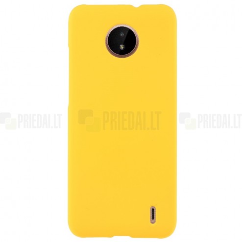 Nokia C10, C20 plastmasas dzeltens futrālis