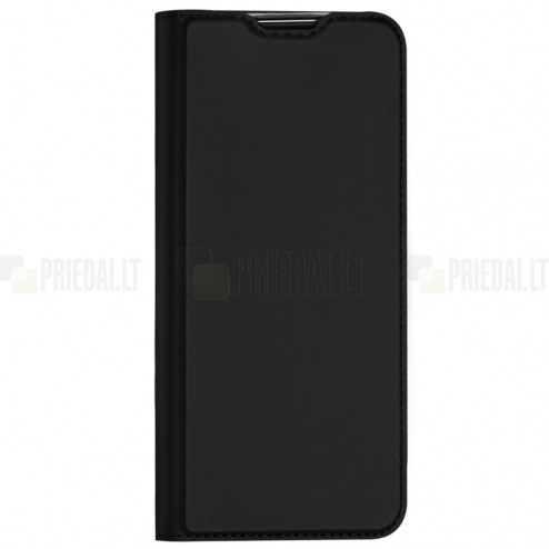 Nokia G50 „Dux Ducis“ Skin sērijas melns ādas atvērams maciņš 