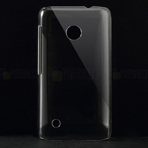 Nokia Lumia 530 (530 DS) plastmasas dzidrs (caurspīdīgs) futrālis