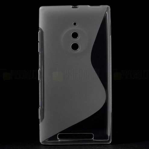 Nokia Lumia 830 dzidrs cieta silikona futrālis