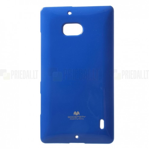 Nokia Lumia 930 Mercury zils cieta silikona (TPU) apvalks