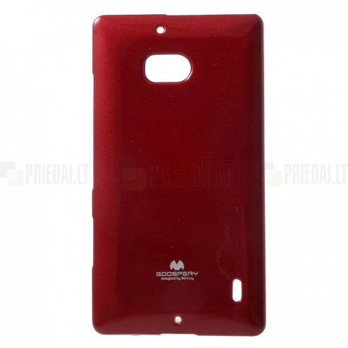 Nokia Lumia 930 Mercury sarkans cieta silikona (TPU) apvalks